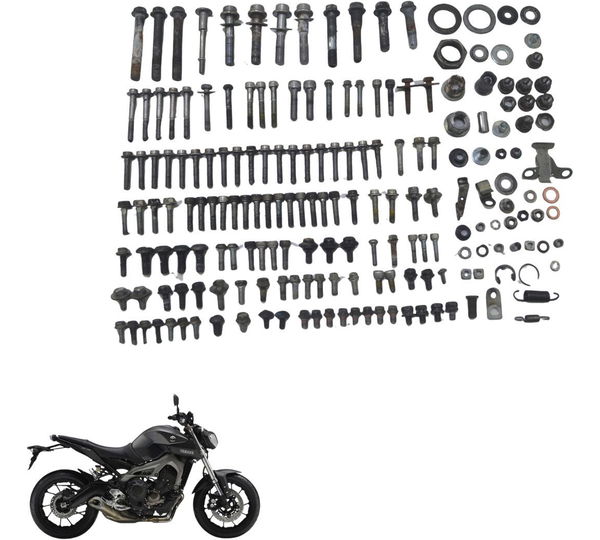 Kit Parafusos Diversos Yamaha Mt 09 15-18 Original