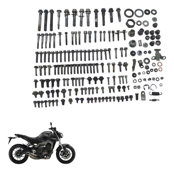Kit Parafusos Diversos Yamaha Mt 09 15-18 Original