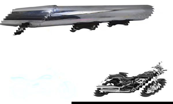 Ponteira Escape Inf C/det Suzuki Boulevard M 800 05-08 Orig