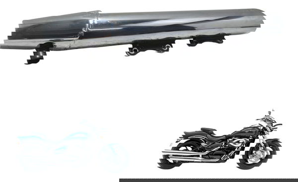 Ponteira Escape Inferior Suzuki Boulevard M 800 05-08 Origin