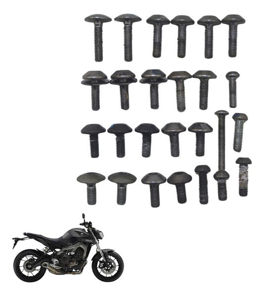 Kit Parafusos Carenagem Yamaha Mt 09 15-18 Original