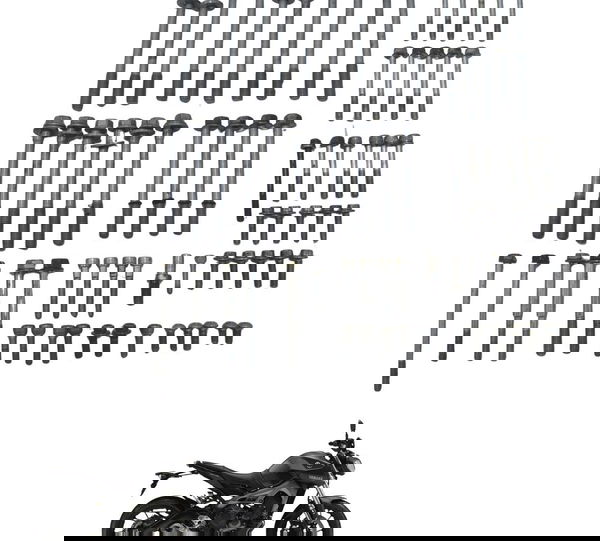 Kit Parafuso Motor Yamaha Mt 09 15-18 Original