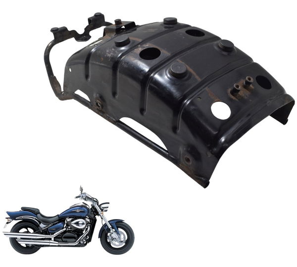 Alma Suporte Paralama Traseiro Suzuki Boulevard M 800 05-08 Preto