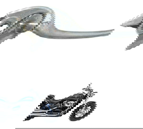 Manete Freio C/avaria Suzuki Boulevard M 800 05-08 Original Prateado