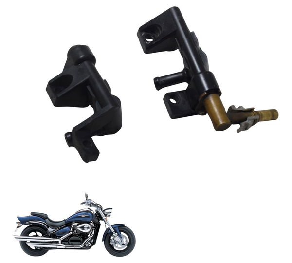 Par Suporte Bico Injetor Suzuki Boulevard M 800 05-08 Orig