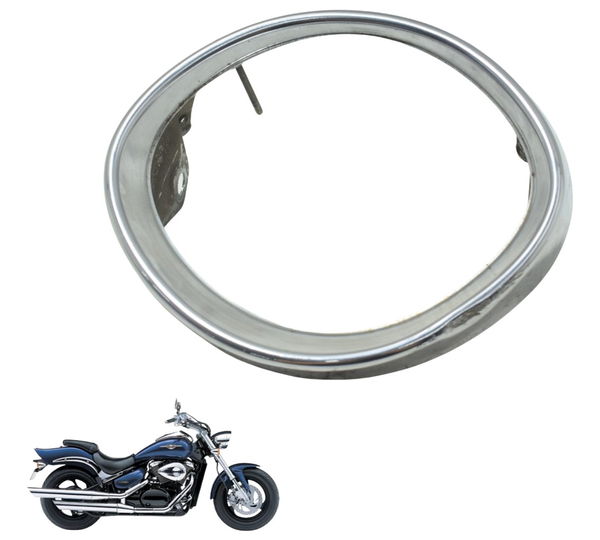 Aro Farol C/detalhes Suzuki Boulevard M 800 05-08 Original Ambos Lados