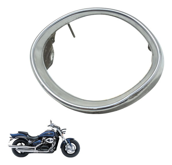 Aro Farol C/detalhes Suzuki Boulevard M 800 05-08 Original Ambos Lados