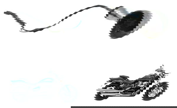 Pisca Traseiro S/lente Suzuki Boulevard M 800 05-08 Original Preto