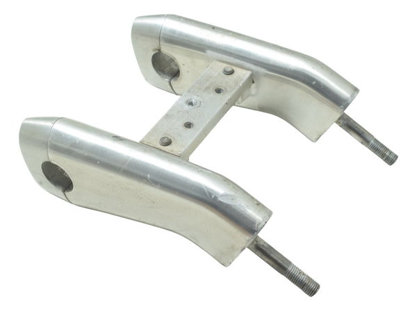 Riser Guidão Suzuki Boulevard M 800 05-08 Original Prateado