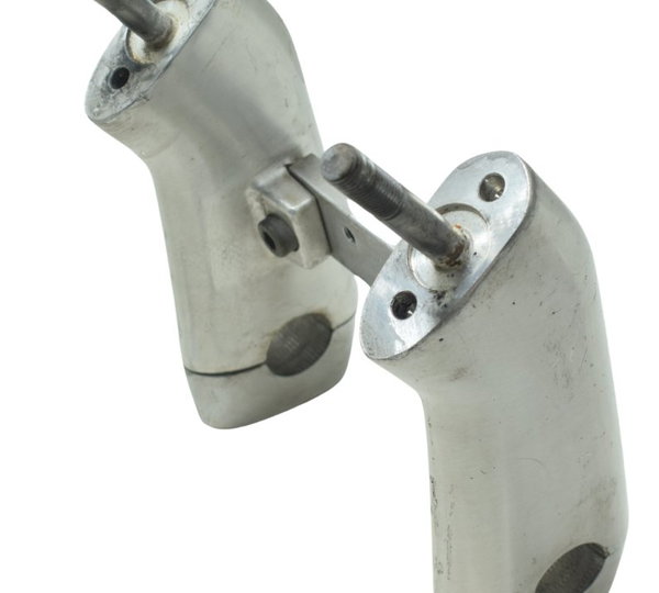 Riser Guidão Suzuki Boulevard M 800 05-08 Original Prateado