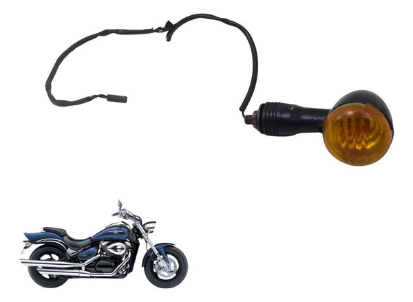 Pisca Traseiro C/avari Suzuki Boulevard M 800 05-08 Original Laranja