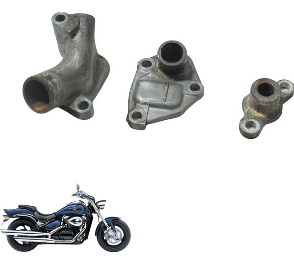 Jogo Tampa Conexão Água Suzuki Boulevard M 800 05-08 Origina