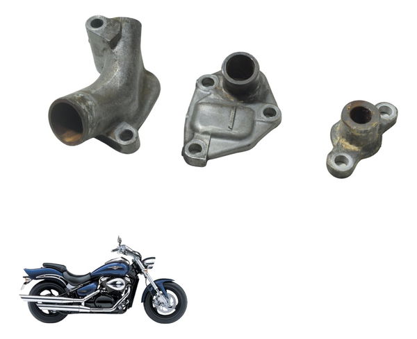 Jogo Tampa Conexão Água Suzuki Boulevard M 800 05-08 Origina