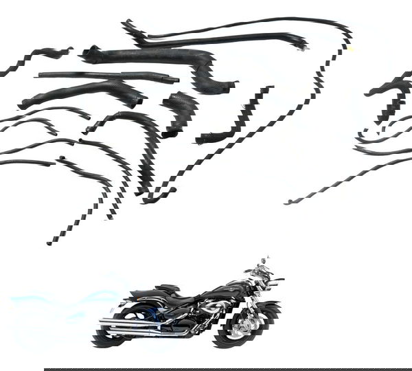 Kit Mangueiras Suzuki Boulevard M 800 05-08 Original