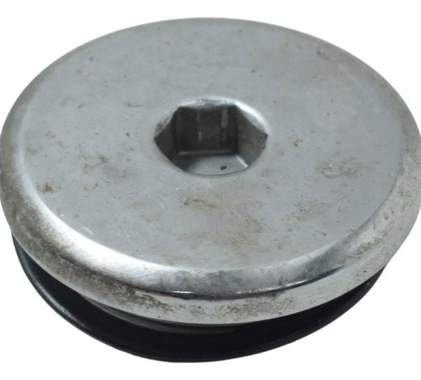 Acabamento Tampa Estator Suzuki Boulevard M 800 05-08 Orig Prateado