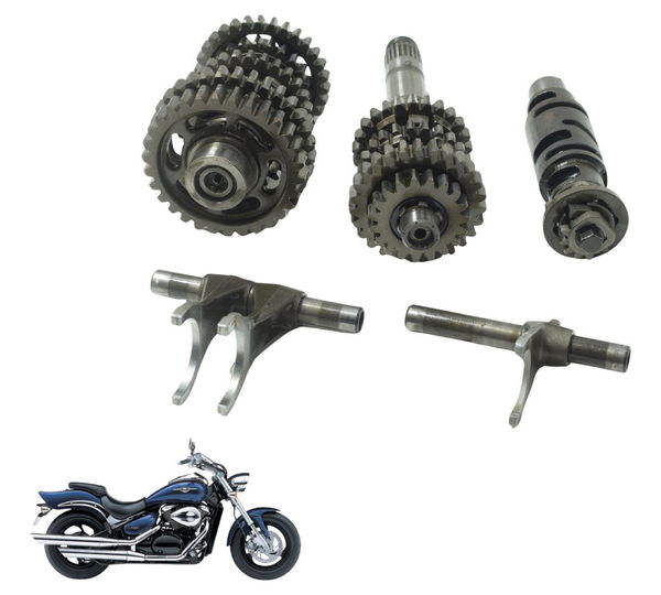 Caixa Marcha Câmbio Suzuki Boulevard M 800 05-08 Original