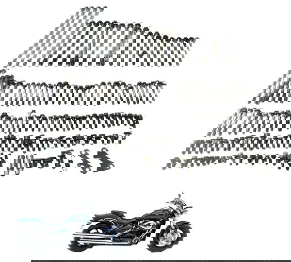 Kit Parafuso Motor Suzuki Boulevard M 800 05-08 Original