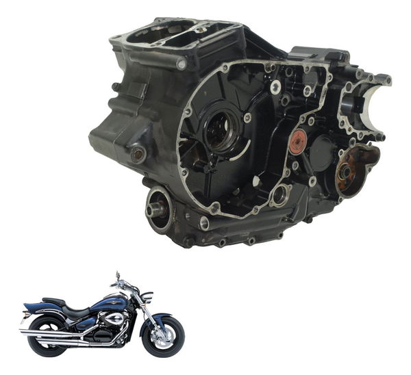 Carcaça Bloco Motor Nfe Baixa Suzuki Boulevard M 800 05-08