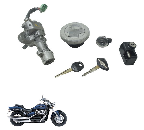 Kit Chave Ignição Suzuki Boulevard M 800 05-08 Original