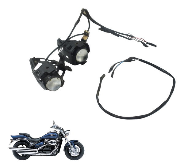 Farol Auxiliar C/avaria Suzuki Boulevard M 800 05-08
