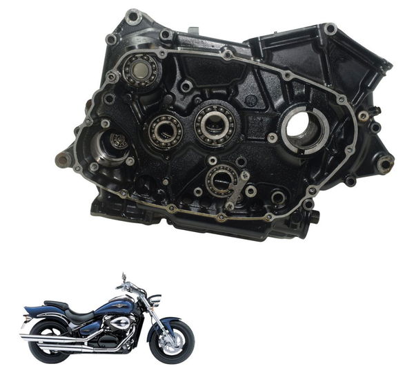 Carcaça Bloco Motor C/reparo Suzuki Boulevard M 800 05-08