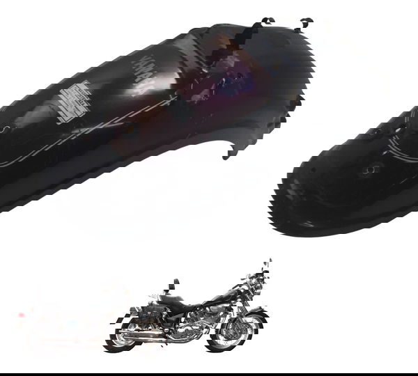 Paralama Traseiro C/detalhes Yamaha Xv Virago 750 94-98 Orig