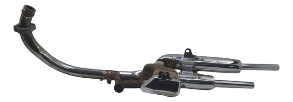 Escapamento Completo C/ Avaria Yamaha Xv Virago 750 94-98