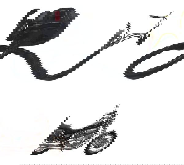 Chave Punho Luz Yamaha Xv Virago 750 94-98 Original