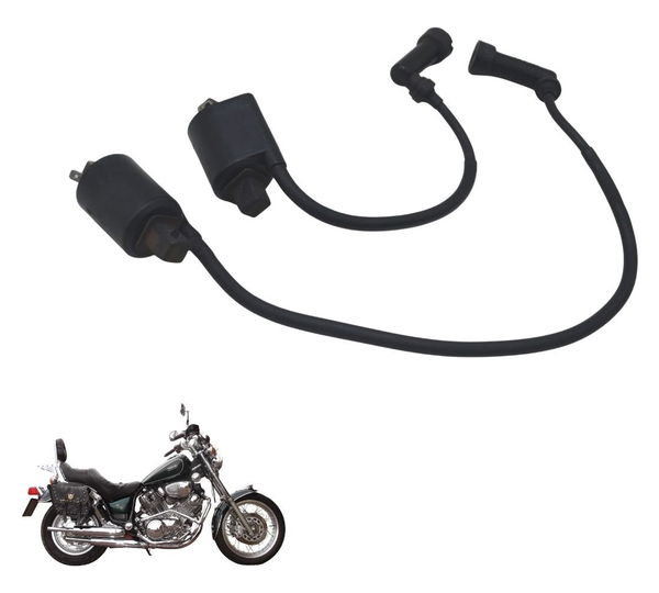 Par Bobina Ignição Yamaha Xv Virago 750 94-98 Original