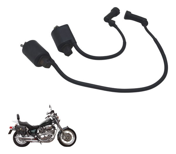 Par Bobina Ignição Yamaha Xv Virago 750 94-98 Original