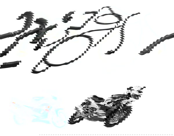 Kit Mangueiras Suzuki Gsx-r 1100 W 91-96 Original
