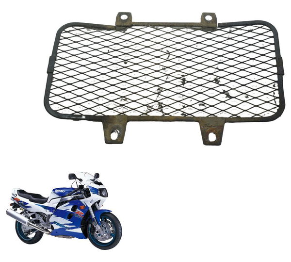 Grade Radiador Óleo C/ Avaria Suzuki Gsx-r 1100 W 91-96 Orig