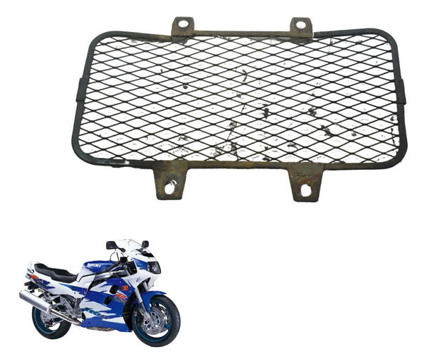 Grade Radiador Óleo C/ Avaria Suzuki Gsx-r 1100 W 91-96 Orig