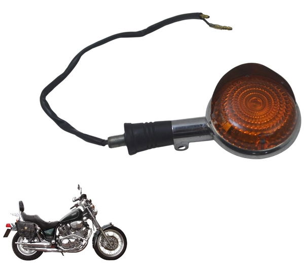 Pisca Dianteiro Esq C/ Detalhes Yamaha Xv Virago 750 94-98 Esquerdo