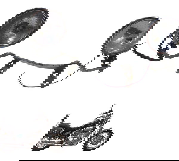 Farol Auxiliar C/ Avaria Yamaha Xv Virago 750 94-98 Orig Ambos Lados