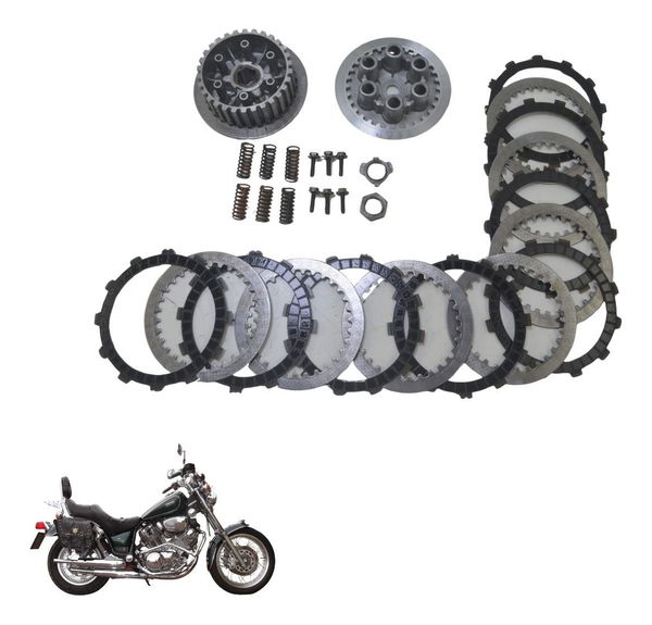 Cubo Disco Platô Embreagem Yamaha Xv Virago 750 94-98 Origi