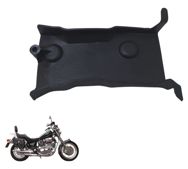 Acabamento Caixa Bateria Yamaha Xv Virago 750 94-98 Original