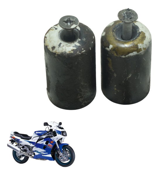 Par Peso Guidão Suzuki Gsx-r 1100 W 91-96 Original