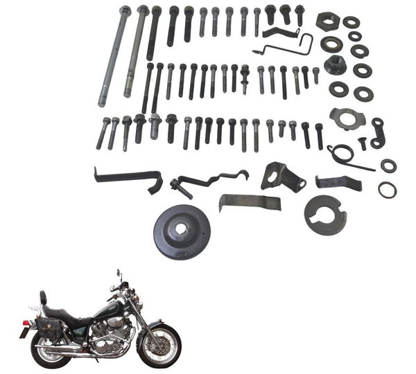 Kit Parafuso Motor Yamaha Xv Virago 750 94-98 Original