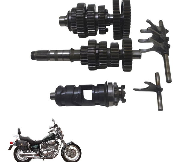 Caixa Marcha Câmbio Yamaha Xv Virago 750 94-98 Original