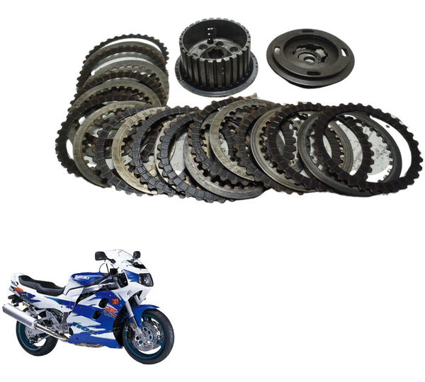 Cubo Platô Discos Embreagem Suzuki Gsx-r 1100 W 91-96 Orig