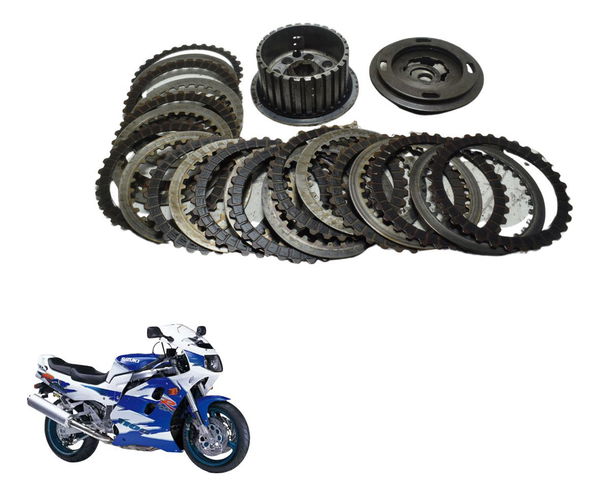 Cubo Platô Discos Embreagem Suzuki Gsx-r 1100 W 91-96 Orig