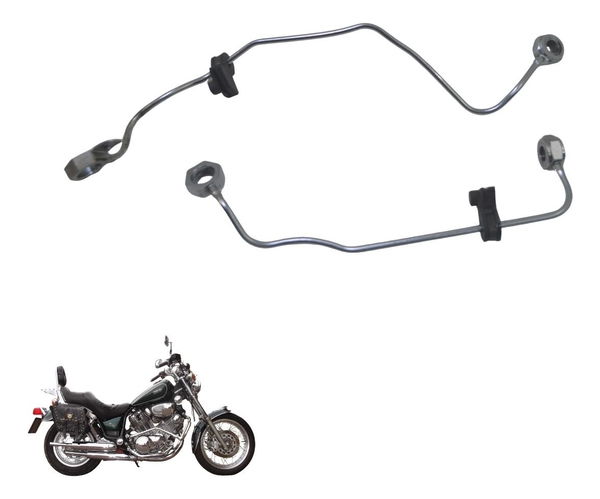 Par Conexão Óleo Yamaha Xv Virago 750 94-98 Original