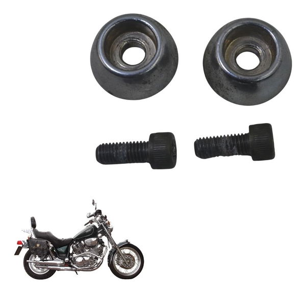 Par Acabamento Guidão Yamaha Xv Virago 750 94-98 Original