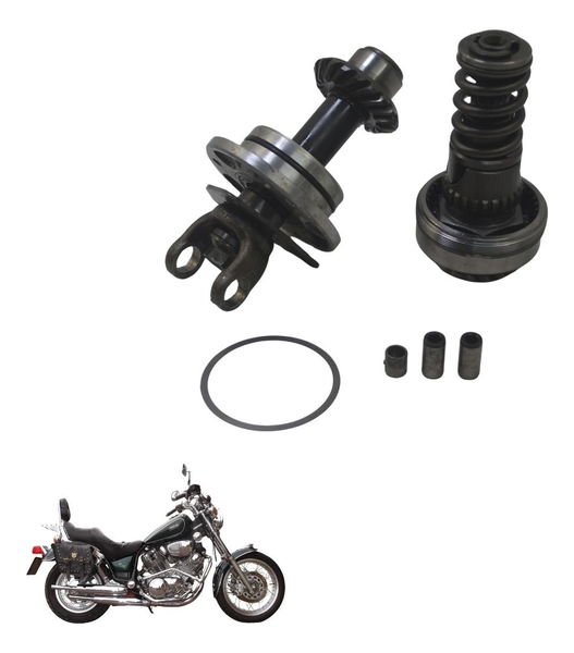 Par Engrenagem Pinhão Cardan Yamaha Xv Virago 750 94-98