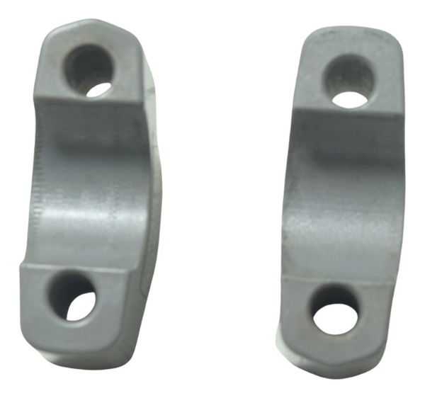 Par Alongador Guidão Yamaha Xt 1200z Super Tenere 11-16 Prateado