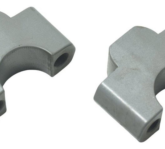 Par Alongador Guidão Yamaha Xt 1200z Super Tenere 11-16 Prateado