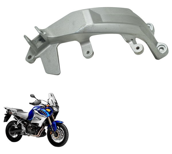 Suporte Pedaleira Traseira Esq Yamaha Xt 1200z Super Tenere Prateado