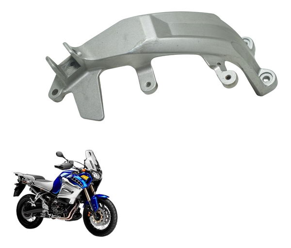 Suporte Pedaleira Traseira Esq Yamaha Xt 1200z Super Tenere Prateado