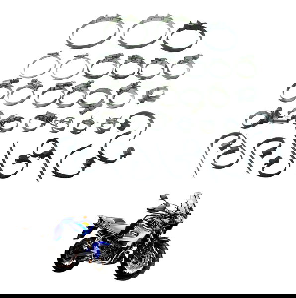 Kit Abraçadeira Diversas Yamaha Xt 1200z Super Tenere 11-16